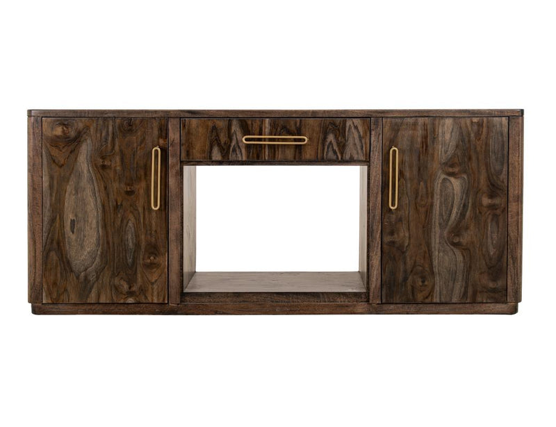 Balam Black 70 inch TV stand