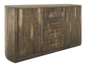 Balam Black Buffet angled view