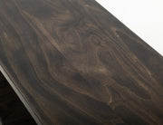 Dark Mezquite Sofa Table detail