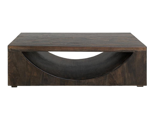 Dark Mezquite Cocktail Table