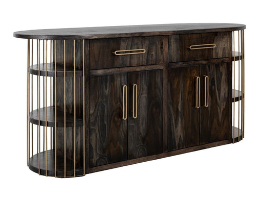 Balam Black kitchen island