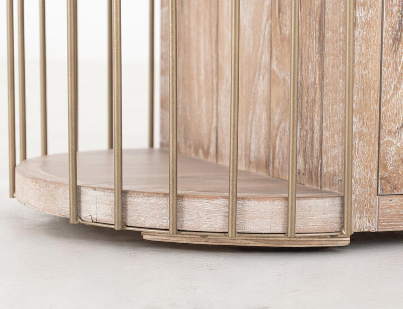 Shelf base detail