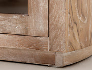 Balam White Server glass doors