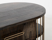 Oval top detail
