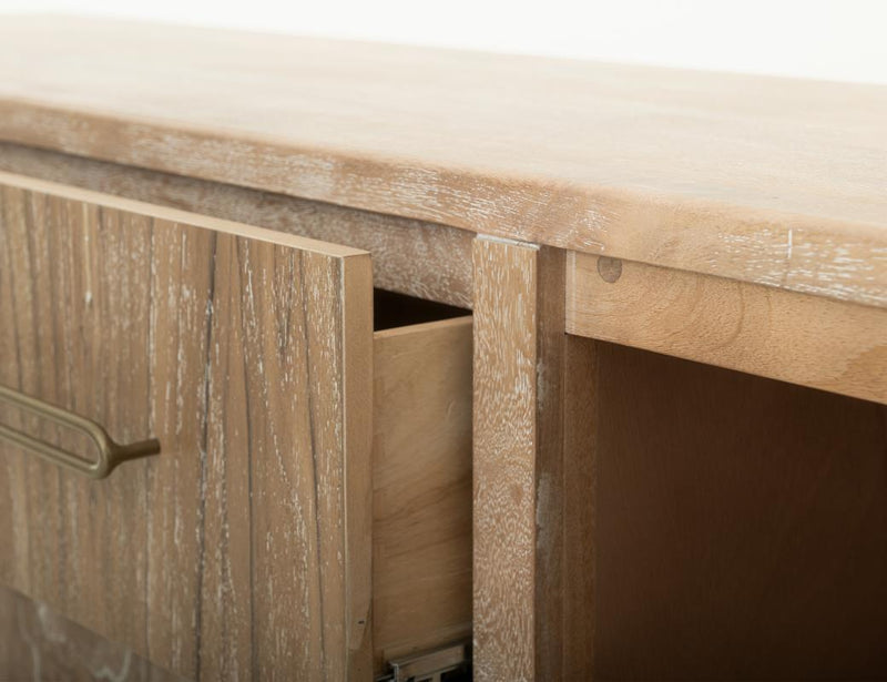 Balam White Buffet corner detail