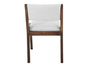 Zaphiro Ivory Upholstered Chair - Barewood