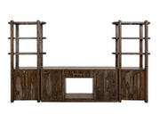 Balam Black wall unit with piers