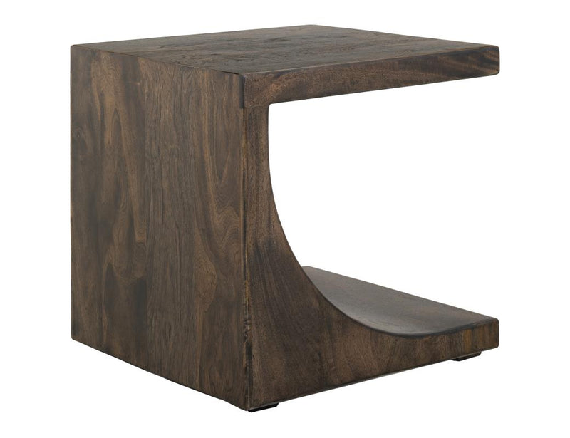 Dark Mezquite End Table detail