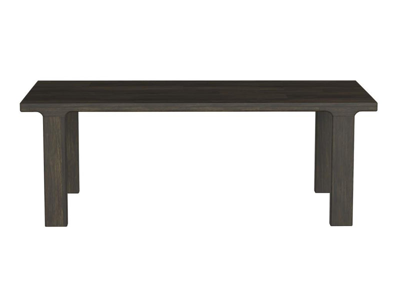 Dark Mezquite Dining Table angle