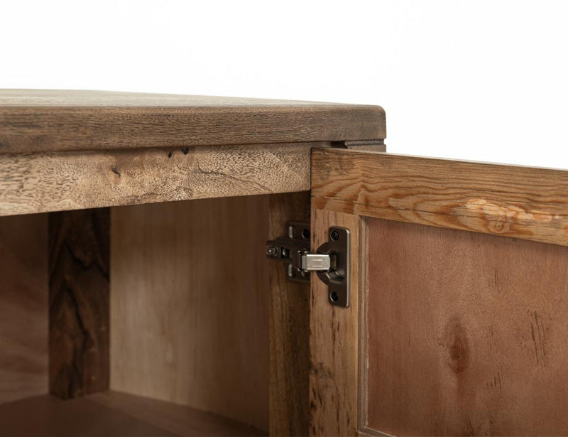 Balam Brown Buffet pull detail