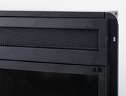Electric fireplace insert - frame detail