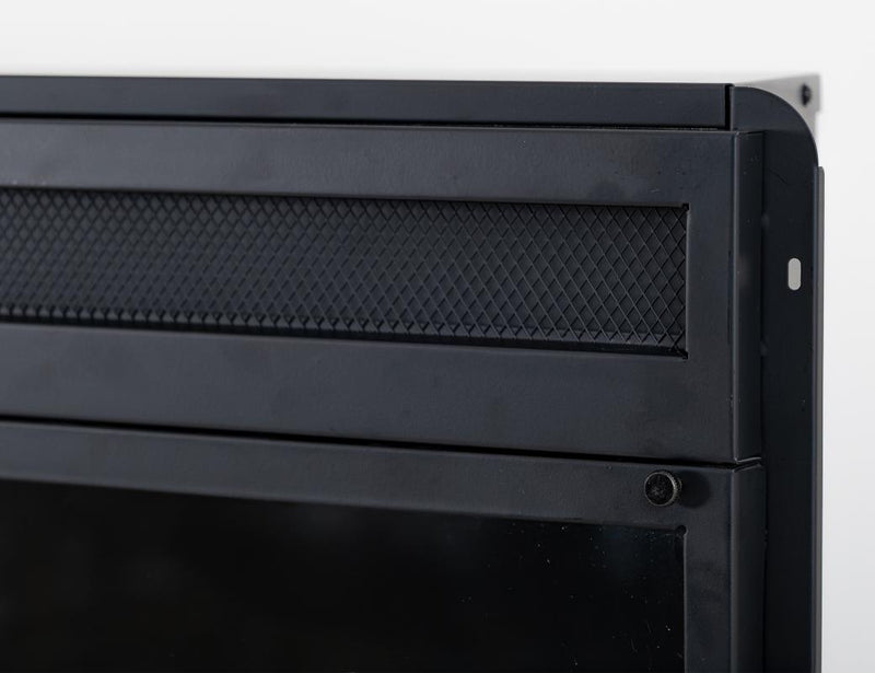 Electric fireplace insert - frame detail