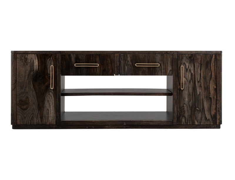 Balam Black 80 inch 2-drawer TV stand