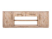 Balam White 80 inch 2-drawer TV stand