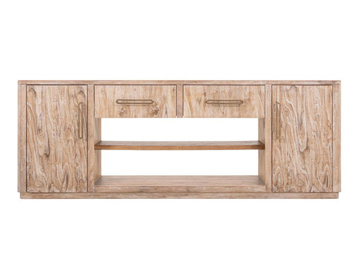 Balam White 80 inch 2-drawer TV stand