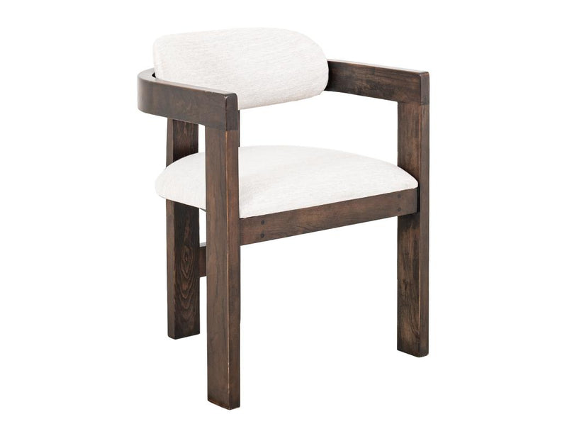 Raramuri Dining Arm Chair, ivory