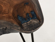 Blue epoxy detail