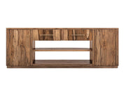 Balam Brown 80 inch 2-drawer TV stand