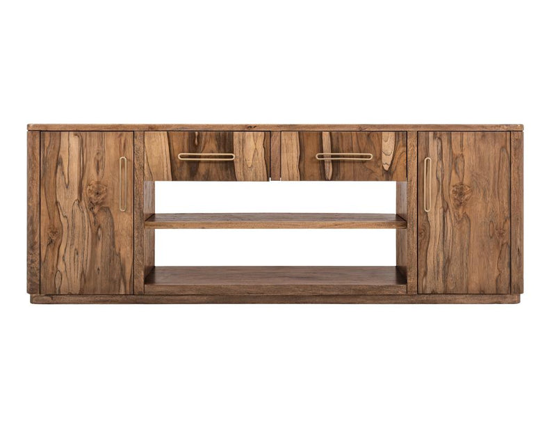 Balam Brown 80 inch 2-drawer TV stand