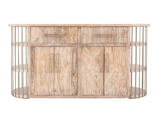 Balam White kitchen island
