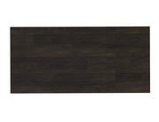 Dark Mezquite Dining Table detail