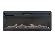 Included 42" electric fireplace insert (EFP42) - angle