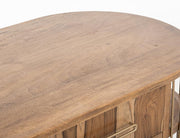 Oval top detail