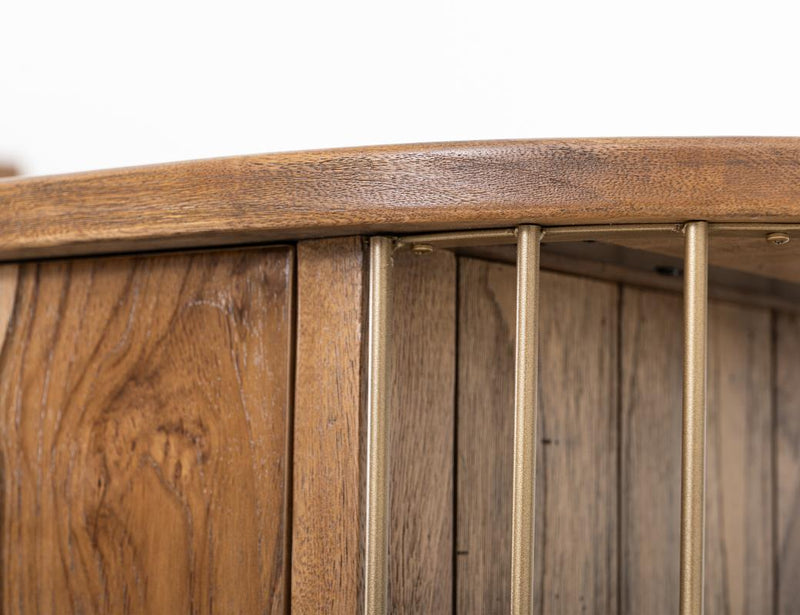 Shelf rod detail