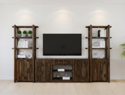 Balam Black wall unit room scene