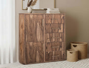 Balam Brown Gentleman's Chest drawer detail