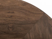 Balam Black Round Dining Table lifestyle