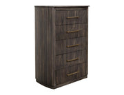Dark Mezquite 5 Drawer Chest