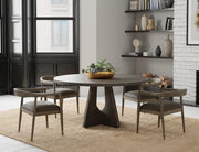 Balam Black Round Dining Table base