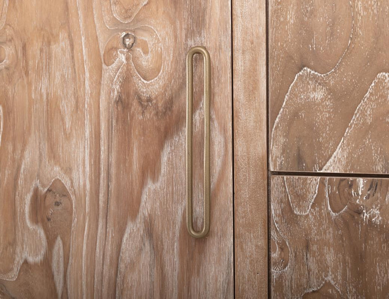 Balam White Gentleman's Chest corner detail