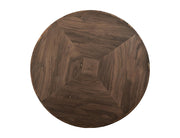 Balam Brown Round Dining Table detail