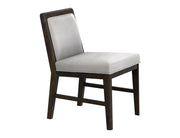 Dark Mezquite Upholstered Dining Chair