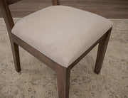 Dark Mezquite Dining Chair back detail