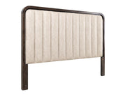 Dark Mezquite Upholstered Bed