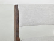 Zaphiro Ivory Upholstered Chair - Barewood