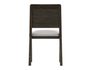Dark Mezquite Dining Chair side