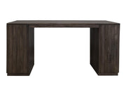 Dark Mezquite Kitchen Island