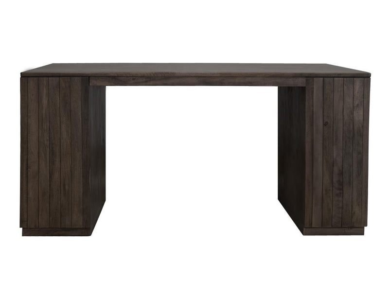 Dark Mezquite Kitchen Island