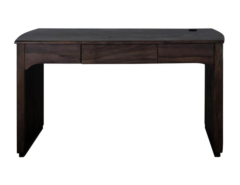 Dark Mezquite 3 Drawer Desk