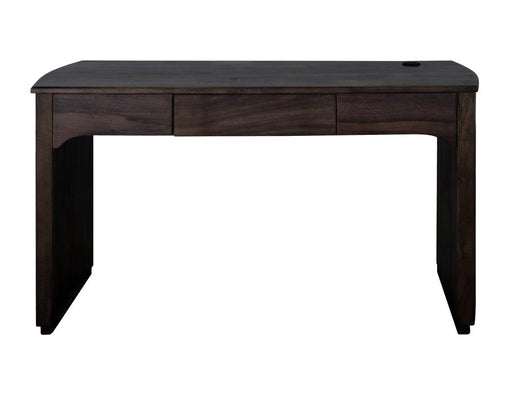 Dark Mezquite 3 Drawer Desk