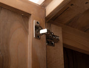 Balam White Gentleman's Chest styled in a bedroom