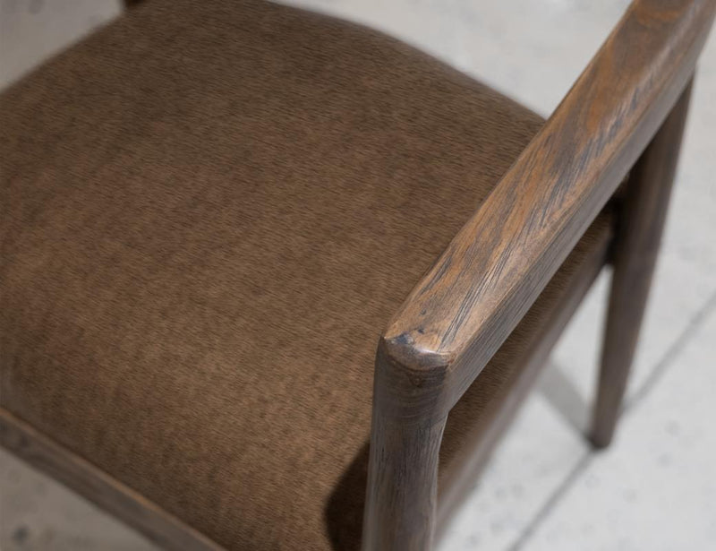Natural Teca Round Back Chair - Barewood