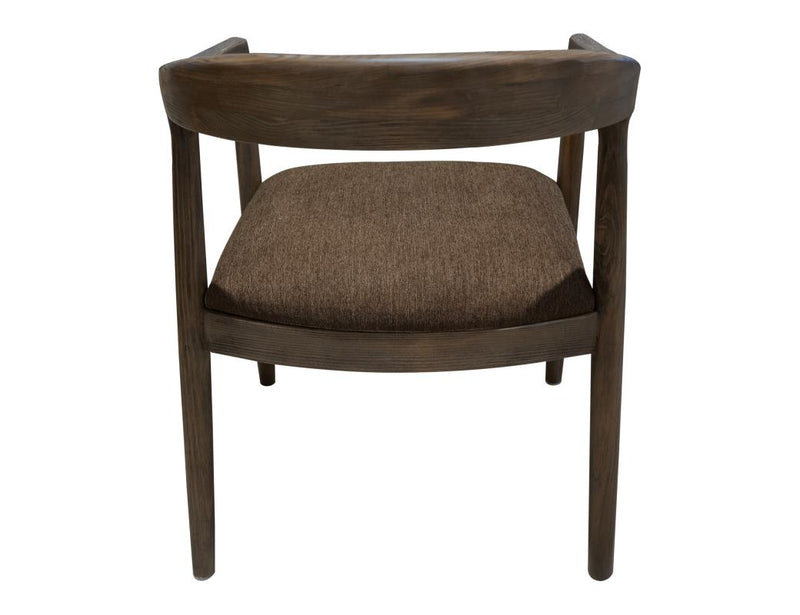 Natural Teca Round Back Chair - Barewood