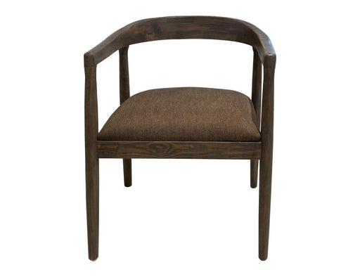 Natural Teca Round Back Chair - Barewood