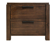 Raramuri 2-Drawer Nightstand styled