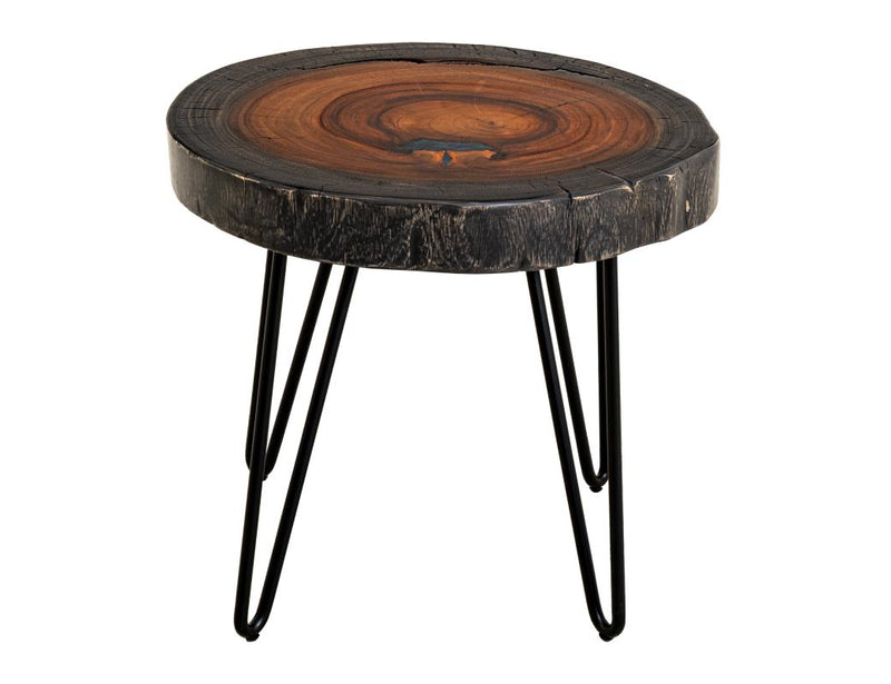 End table angled view